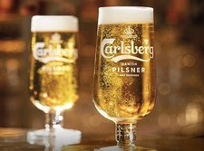 Carlsberg Half Pint Glass