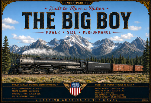 Union pacific big boy 4014 - union,