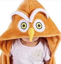 Owl Shawl Hooded Blanket BNIB