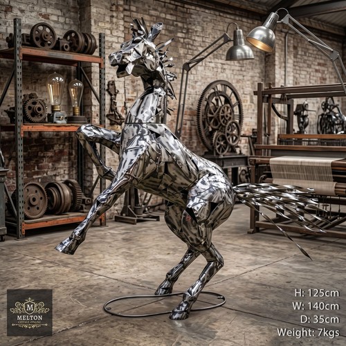 Horse sculpture wild - horse, “wild