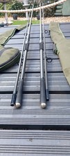2x Fox Ranger Carp Rods 2.3/4 TC 12ft. 2 Rod Sleeves Great Condition.