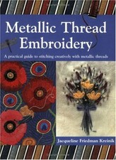 Metallic thread embroidery a - thread,