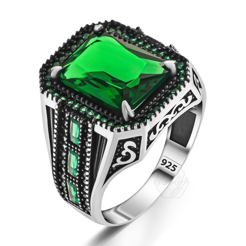925 sterling silver green - sterling,