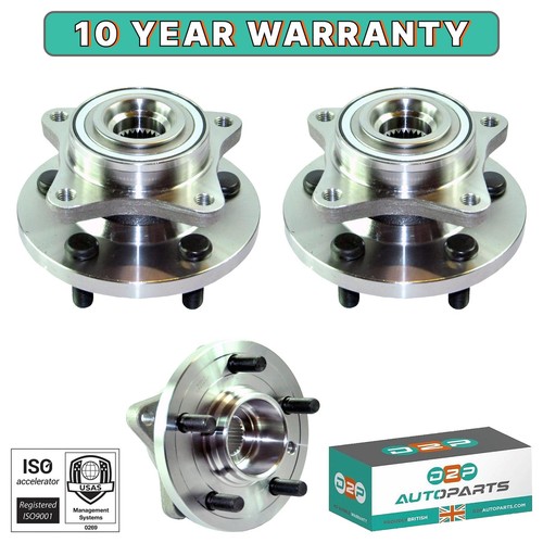 Front wheel bearing hub - wheel, for