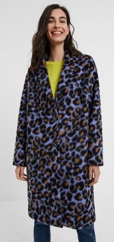Desigual coat leopard - coat, print
