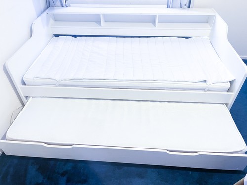 White wooden day - day, with