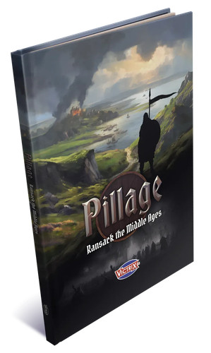 Pillage hardcover rulebook - hardcover,