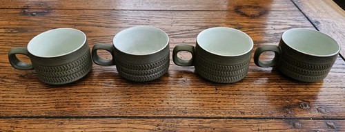 Denby chevron olive green - denby,