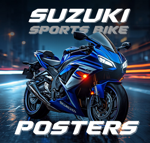 Suzuki poster print sports - suzuki,