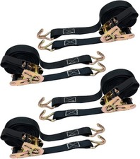 Ratchet Straps 4Pack, 4 x