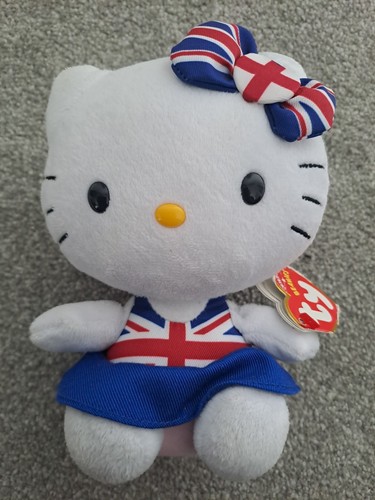 Beanie baby hello - "hello, kitty"