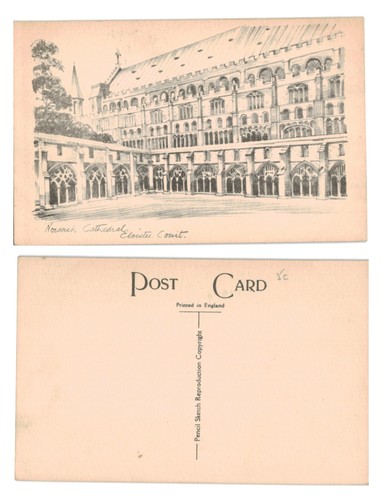 Vintage postcard norwich - vintage,