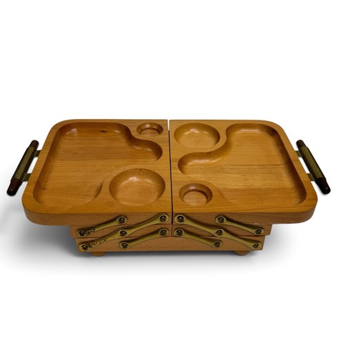 Vintage karoff mcm 50s wood - karoff,