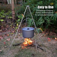 Black BBQ Tripod Frame With