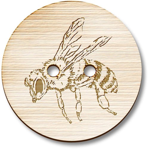 Honey bee wooden - 'honey,