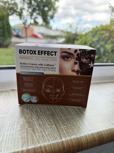 Botox effect caffeine cream - effect,