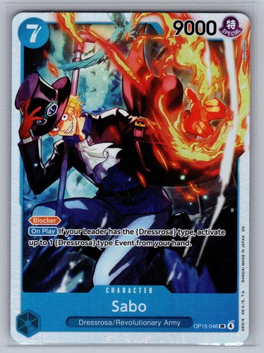 Sabo op15 046 super rare - sabo,