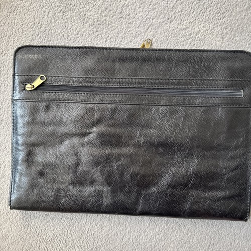 Vintage black soft leather - black,