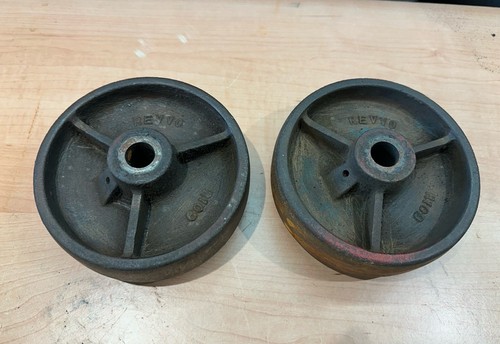 Pair vintage cast iron - vintage,