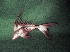 Weathered Metal Silver Flying