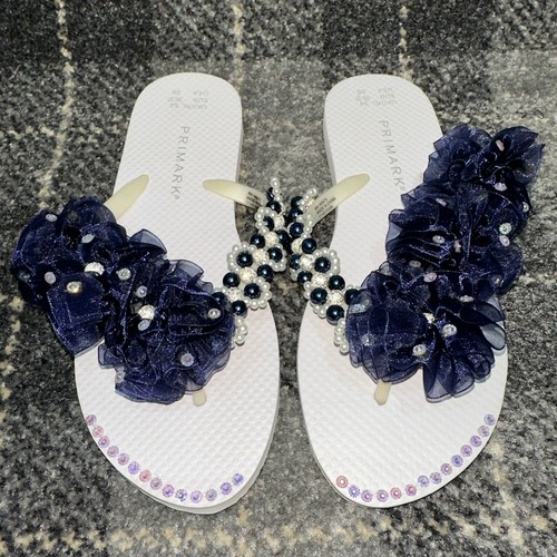 Primark navy white flip - primark,
