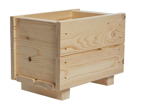 Wooden planter garden patio - wooden,