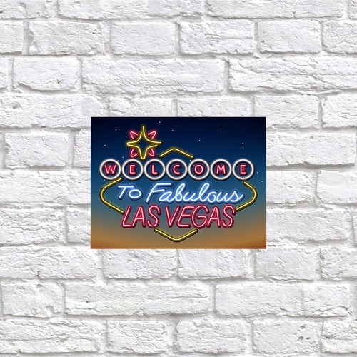 Welcome las vegas retro - las, vegas,