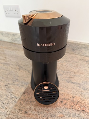 Nespresso matt black gold - nespresso, black/gold