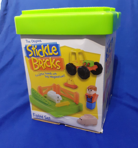 Stickle bricks farm set - bricks,