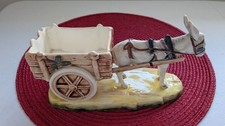 Royal Dux Donkey & Cart
