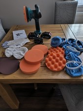 Rontaly Cordless Car Polisher With Battery, Compatible Wit 18V Makita Battery