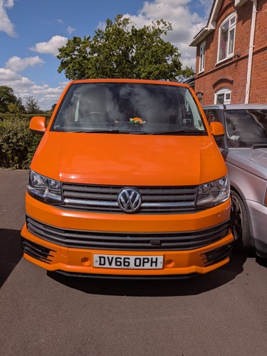 Transporter 2016 t32 orange - vw,