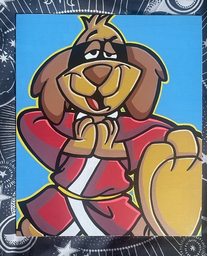 Hong kong phooey hand painted - kong,
