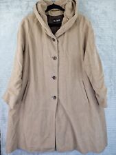 Fratelli Balli Classic Womens Mid Length Size UK 20   Angora & Lambs Wool Coat