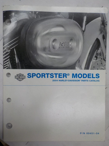 Sportster parts catalog - sportster, 2004