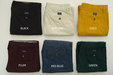 Ex Maine New England Regular Fit Flexible Waist Cotton Chinos Size 30-48 BNWOT !