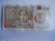 AA15 Bank Of England £10 Ten