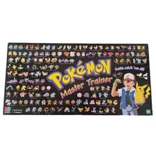 RARE 100% Complete - Vintage 1999 Pokemon Master Trainer Board Game 90s Toy