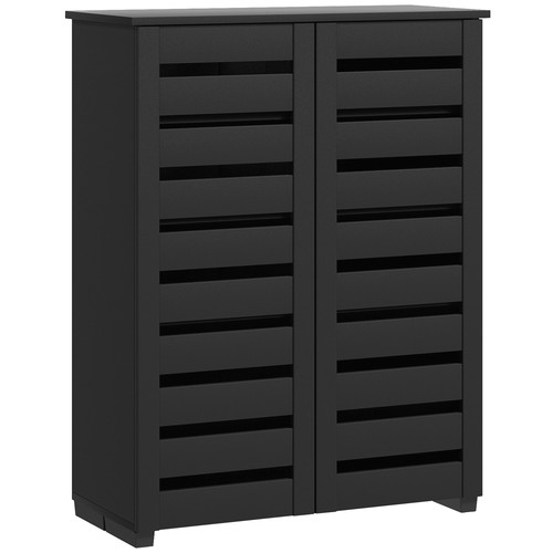 Homcom shoe storage cabinet - shoe,