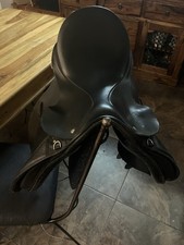 Black Extra Wide Cob Saddle