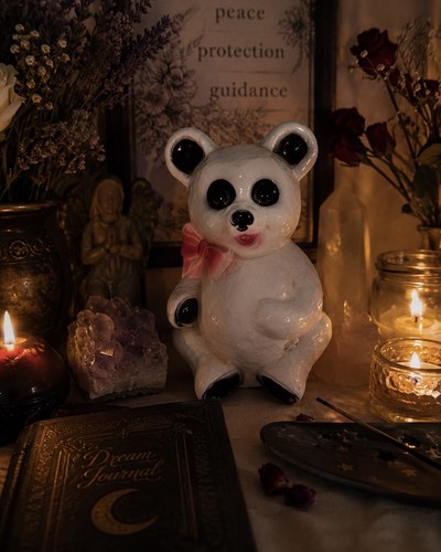 Haunted panda amulet - haunted,