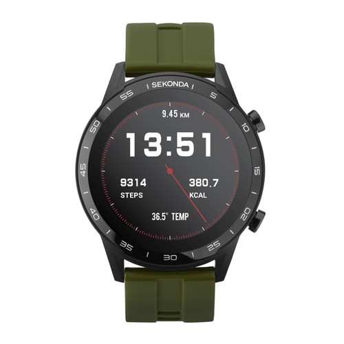 Sekonda active 46mm mens - 46mm, round