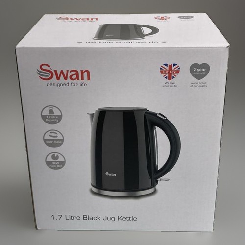 Swan black kettle - swan,