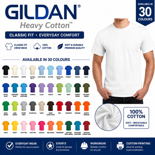 Gildan heavy cotton - heavy, shirt