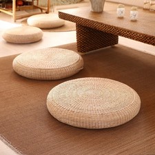 Straw Knitted Sitting Cushion