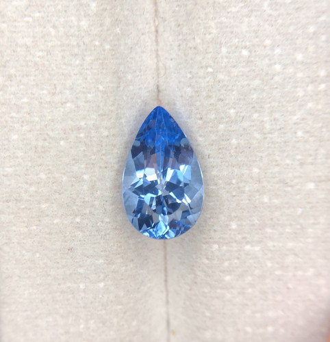 Natural aquamarine - 2.6, ct