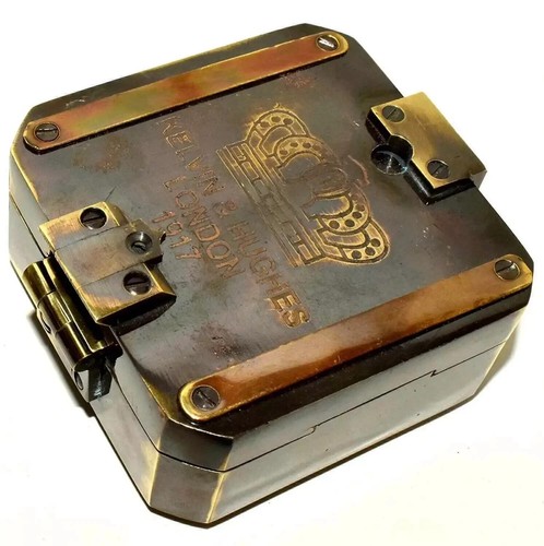 Brass compass nautical vintage - compass,