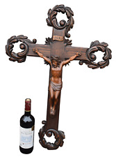 Antique Large 30" Wood carved