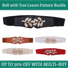 Womens Ladies Belt Stretch