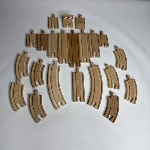 Wooden train tracks - tracks, x22